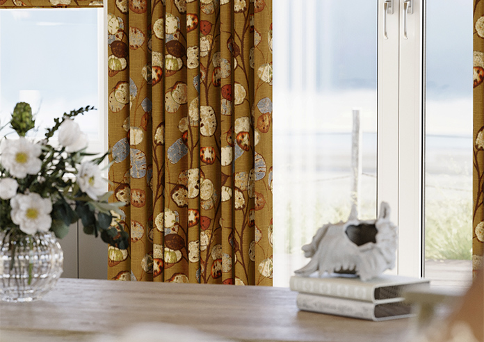 Honesty, Ochre - Made to Measure Curtains - Image 5